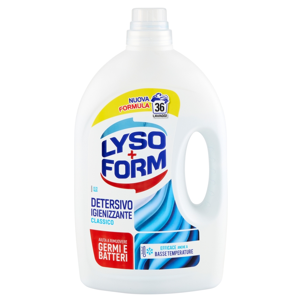 Lysoform Detresivo Igienizzante Classico 36 Lavaggi 1,62 L